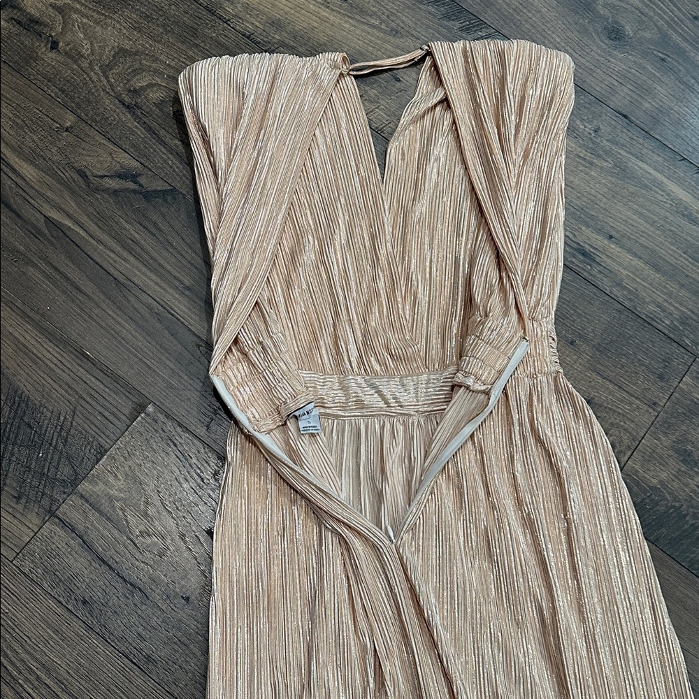 NWOT Sabina Musayev Donna Dress Pearl Blush Size Small - Picture 11 of 15